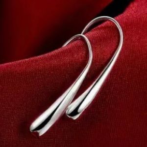 Silver Raindrop Earrings